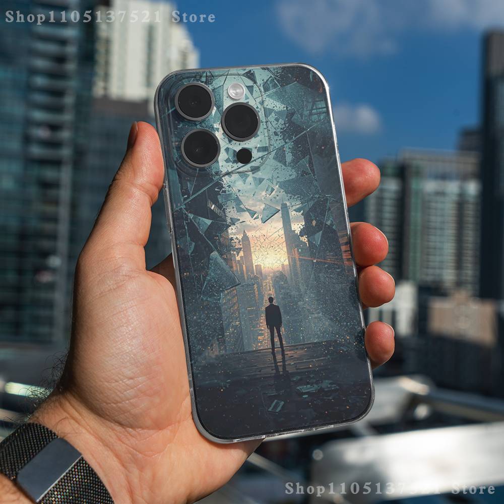 Movie I-Inception Phone Case iPhone17 16 15 14 13 12 11 Pro Max Plus Mini Clear Full Back Cover Silicone Soft Shell