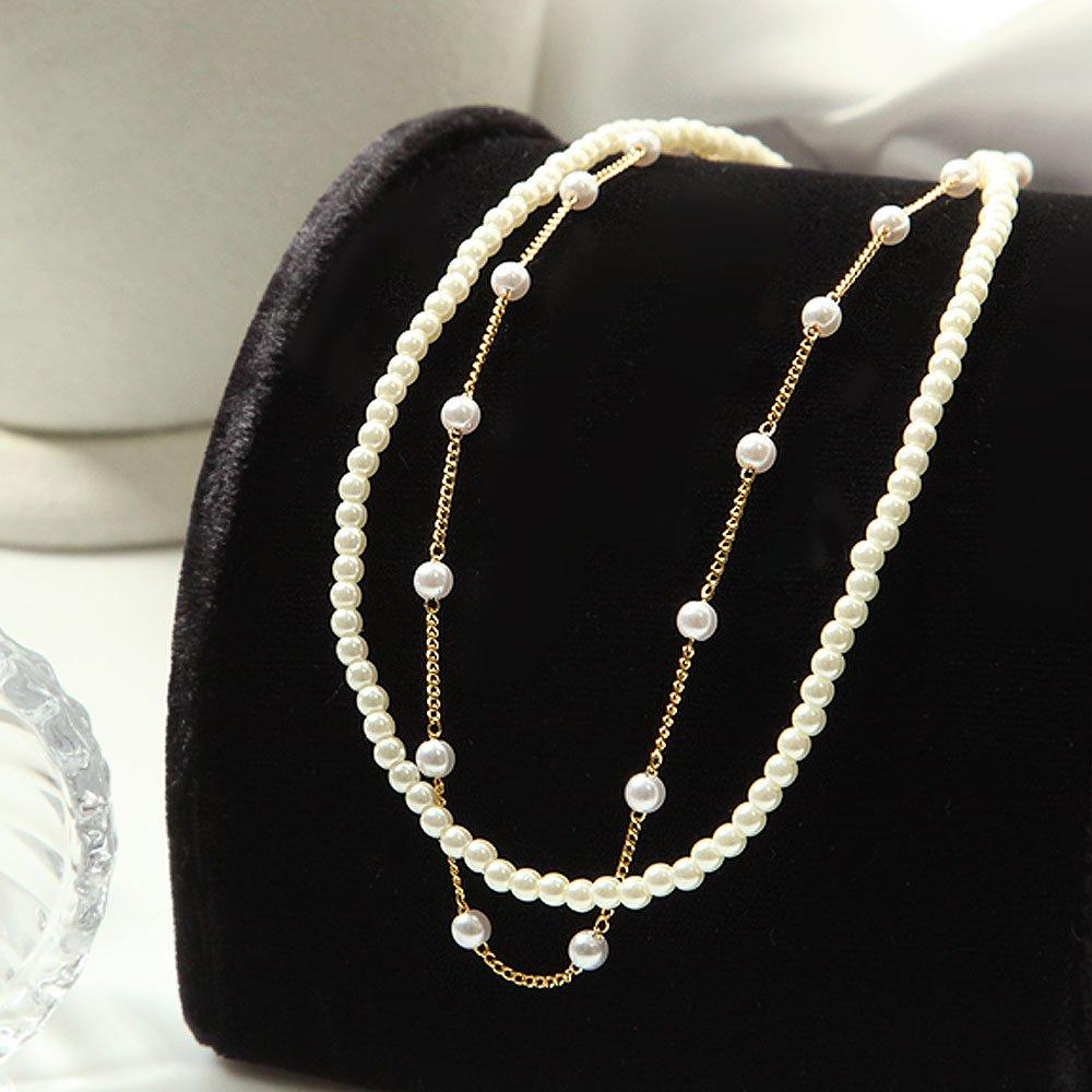 Fashion Necklace Classic Two Chain