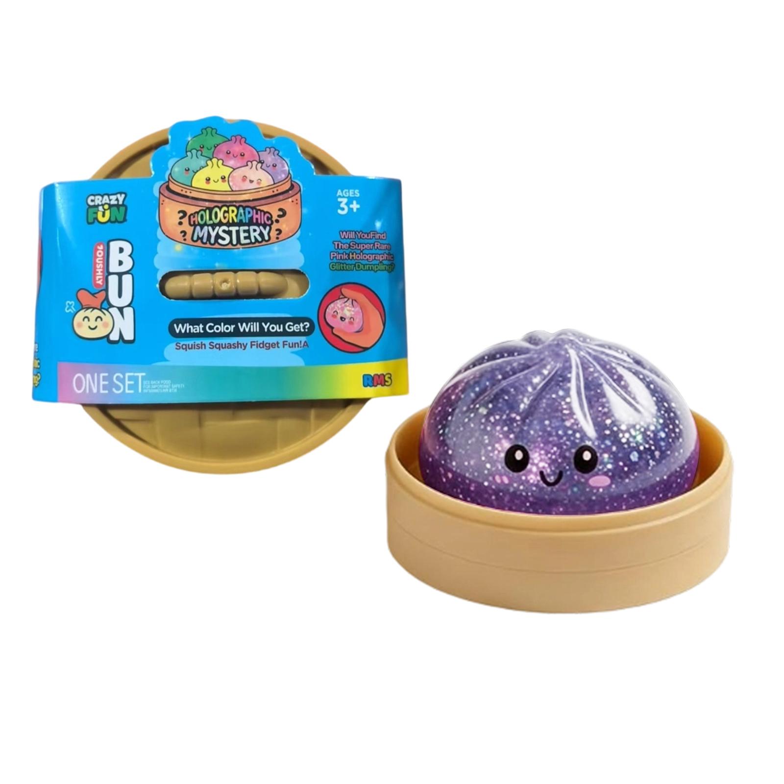

Extra Large Squeezable Steamed Bun Toy - Realistic Steamed Bun One Size фиолетовый