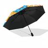 1pc Mandala Automatic Opening/Closing Folding Umbrella with 8 Ribs, Portable Sunshade Umbrella Birthday and Holidays gifts yy250105103