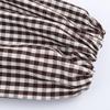 2025 Autumn European Style Women's Plaid Layered Long Sleeve Shirt