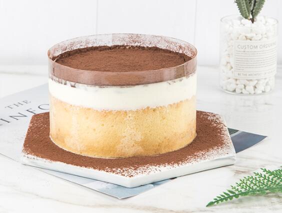 Adjustable Mousse Ring Round Mould Mousse Cake Edge Collar Film Kitchen Accessory DIY Baking Tools Cakes Dessert Decoration GYH