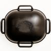 Molde Oval para Pan de Hierro Fundido de 30 cm con Tapa para Hacer Pan Casero Horno Sellado para Pan Conjunto de Horno Holandés Invertido para Hornear