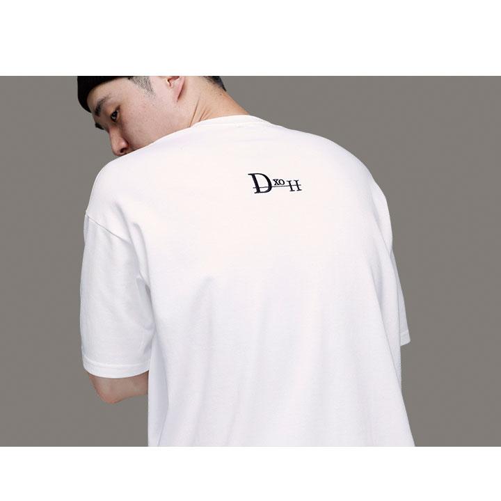 D So H Logo T-Shirt [ White ] White/Free