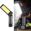 600 LM Brightness COB LED Work Light 1200 mAh Battery LED Warning Light Spot Lights  Camping Light