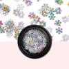 Salon Supplies 3D Sparkles Sequins Snowflake Nail Sequins Nail Flakes Slices Nail Art Decoration