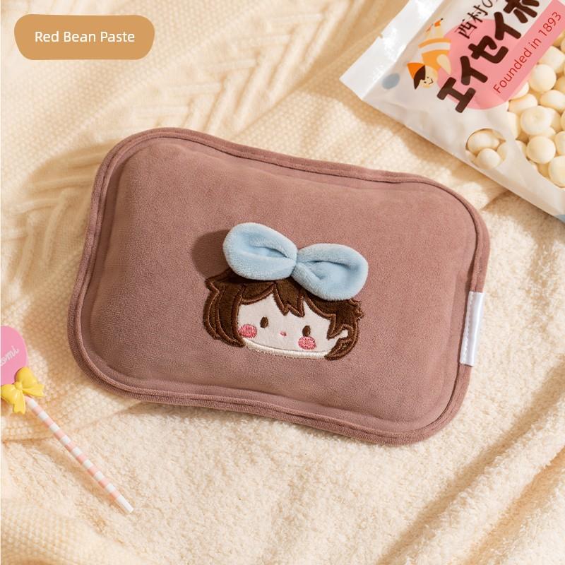 Tianhong Mini Rechargeable Explosion-Proof Hot Water Bag Children's Anti-Scald Suede Hot-Water Bag Pocket Electric Warming Warmer