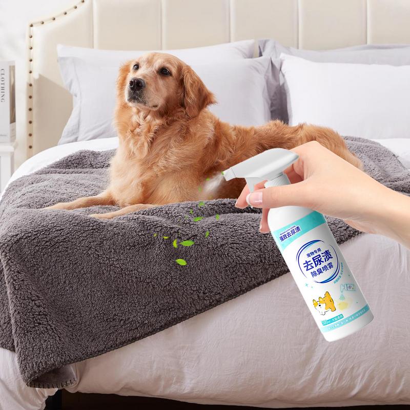 Pet Odor Eliminator Spray 16.9oz Pet Odor Control Spray Couch Perfume Dog Calming Deodorizer Long-Lasting Air Conditioner For