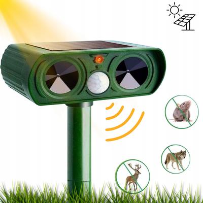 Ultrasonic Solar Animal Repeller