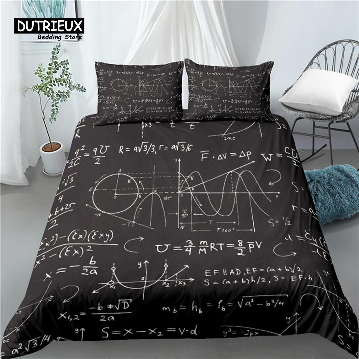 

Home Living Luxury 3D Function Print 2/3Pcs Comfortable Duvet Cover PillowCase Bedding Sets Queen and King EU/US/AU Size (135x200cm)