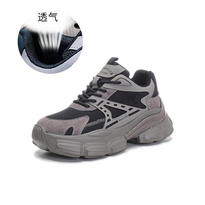 Foam sole leather dad shoes women's 2025 spring new shoes women's versatile women's sports shoes women's casual shoes women