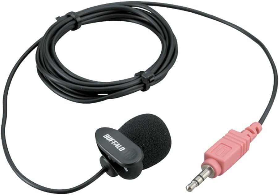 

Buffalo BU FFALO Microphone AUX Mini Clip Black BSHSM03BK чёрный