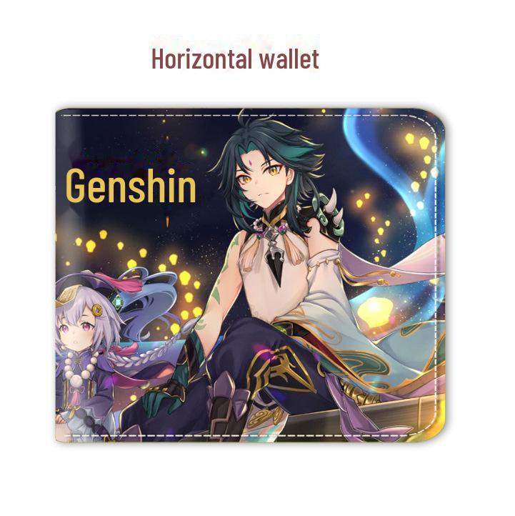 Genshin Impact Anime Game Wallet – Hochwertiges Peripherieprodukt
