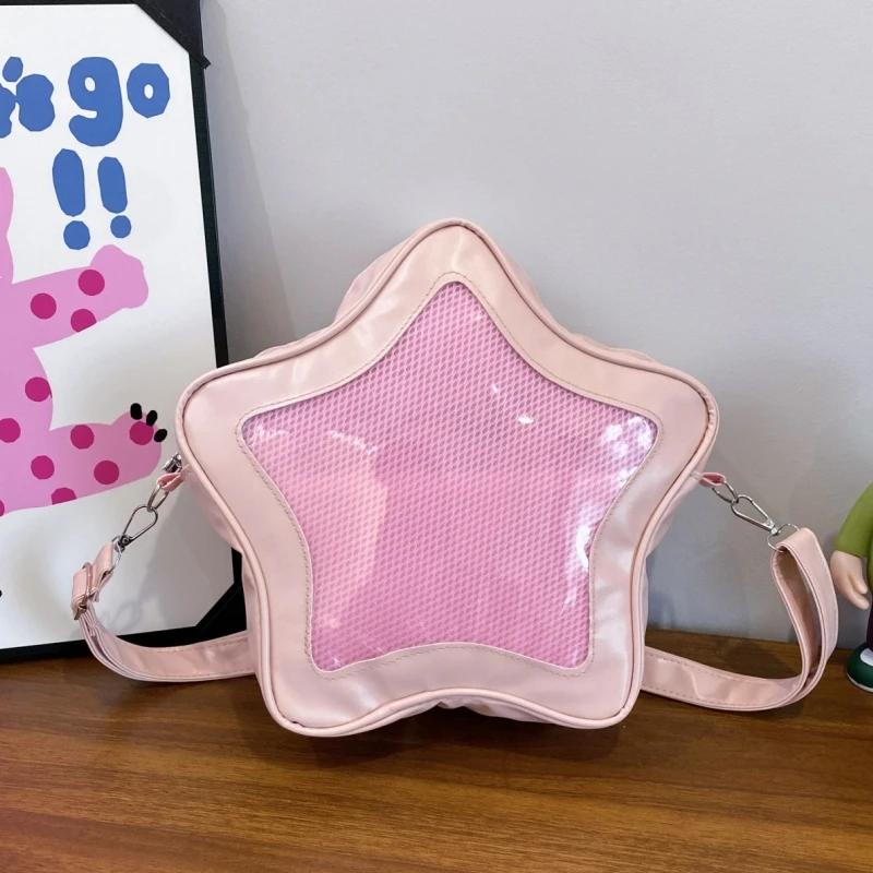 

Creative Women s Ita Bag,original Cute Kawaii Ita Backpack,apple Five Pointed Star Street Fashion Harajuku Girl Crossbody Bag