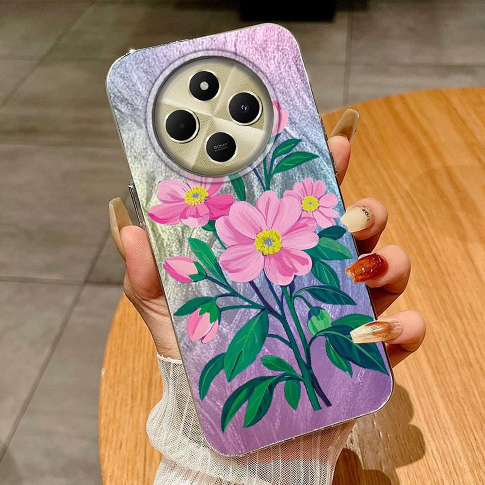 

Градиентная красочная бабочка для Xiaomi Redmi A5 A3 A3X A4 13C 14C Poco X7 Pro C71 C61 Чехлы для телефонов Прозрачная крышка Мягкий чехол для телефона Funda Задняя крышка Бампер Poco C65 белый