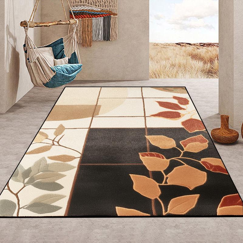 Alfombras Marroquíes Retro para Sala de Estar Clásica Decoración del Hogar Alfombra de Lujo Grande para Dormitorio Alfombra Antideslizante Alfombra para Salón Mesa de Centro Lavable 60x90cm door mat