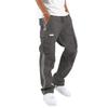 Spring and Autumn Men's Overalls Drawstring Drawstring Pocket Color Matching Long Pants
