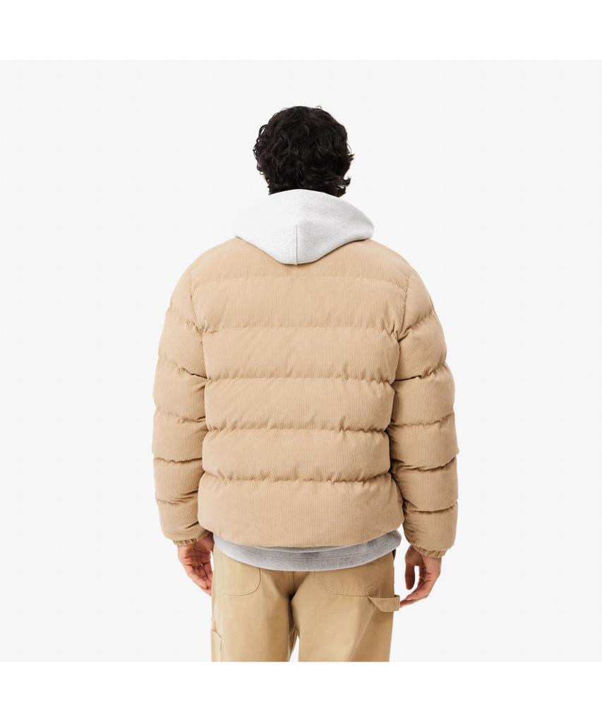Lacoste Men'S Corduroy Down Puffer Bh7141-54N 02S