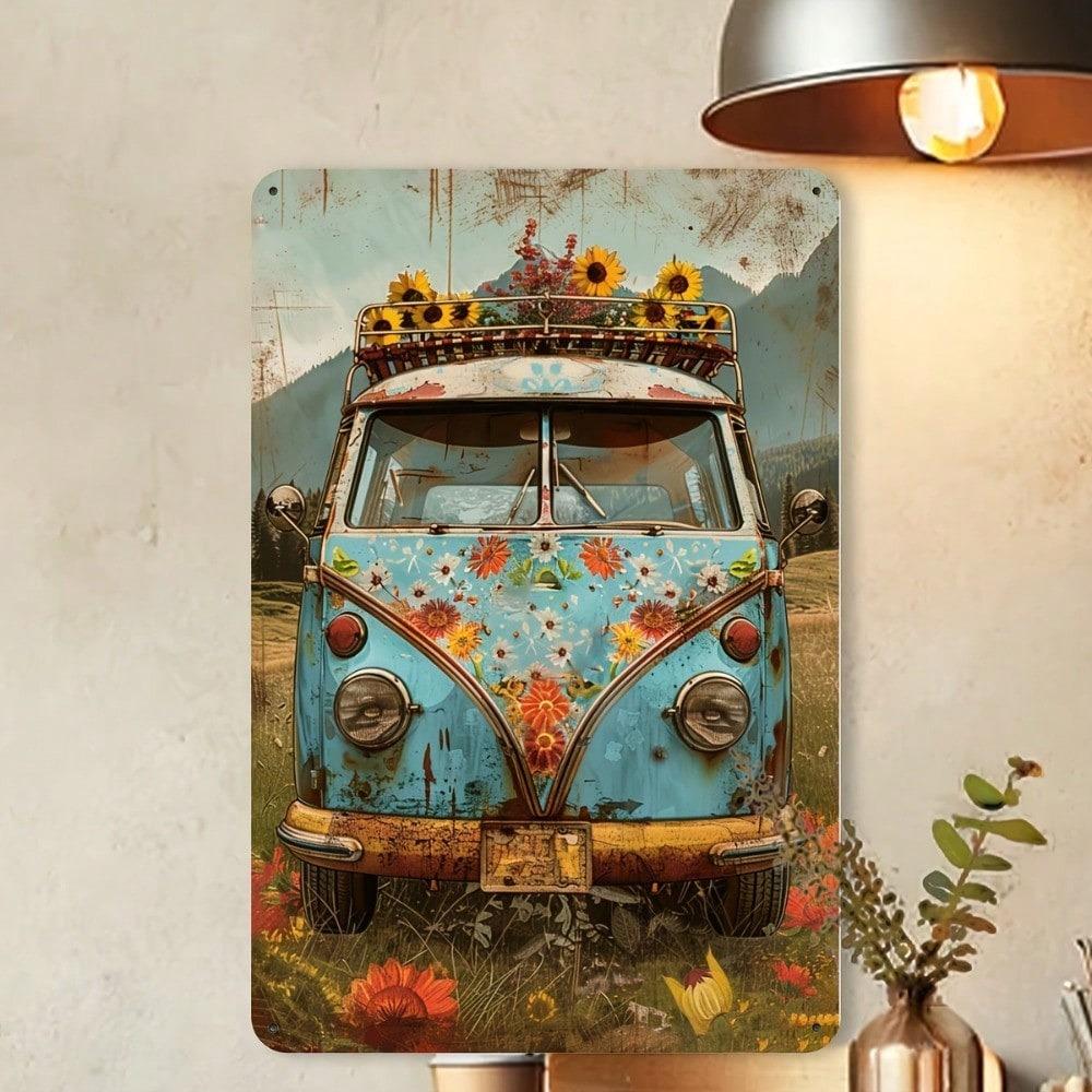Vintage Metallwandkunstschild 20x30cm Retro Blechschild Heimdekoration