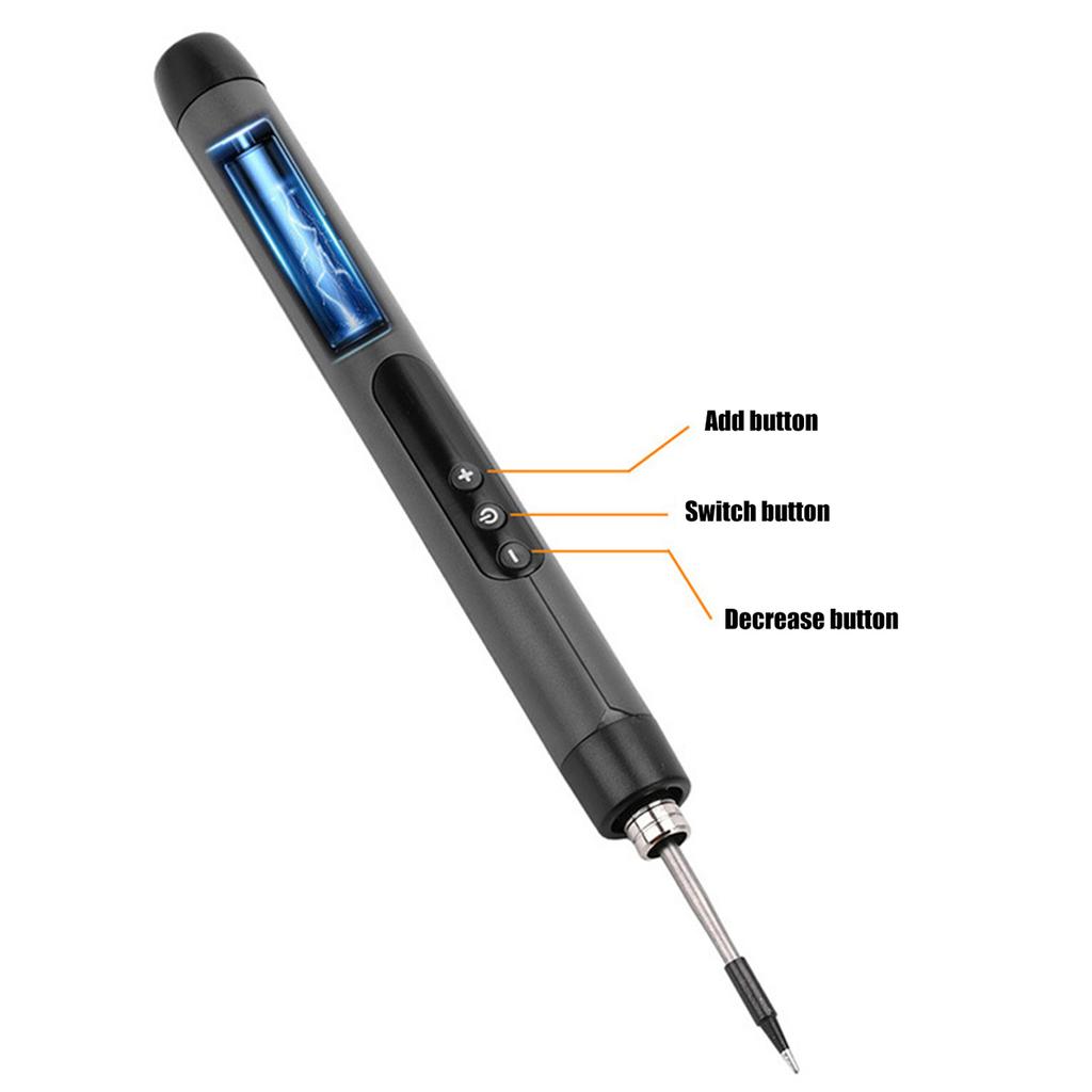 Electric Soldering Iron Type C USB With Digital Display Soldering Iron Welding Tool For Repair Electronic Maintenance