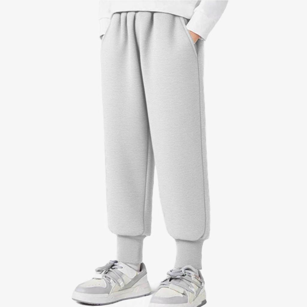 Jungen Mädchen Lockere Sport-Bündchen-Schweißhosen Elastische Taille Hosen