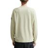 Stone Island Ghost Series Ss25 Ghost Pieces Lightweight Cotton Crew Neck Sweatshirt Unisex Sweatshirt Beige K1S1561000-11S00F3-V0090