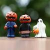 Halloween Mini-Figure Dolls: 16 Cartoon Horror Characters for Desktop Display