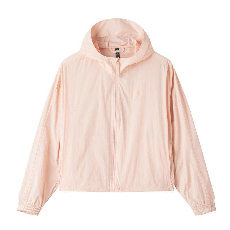 Adidas Running Jackets Women s Pink Hooded Moderate Other KS2862 L