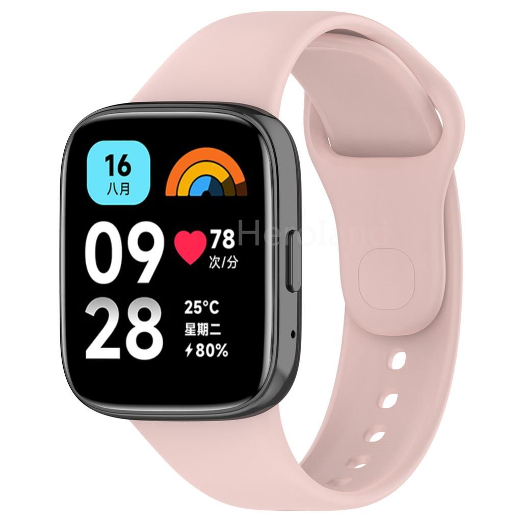 Módní silikonový řemínek na hodinky pro chytré hodinky Redmi Watch 3 Active, náramky, náramek pro Redmi Watch 3 Lite, řemínek
