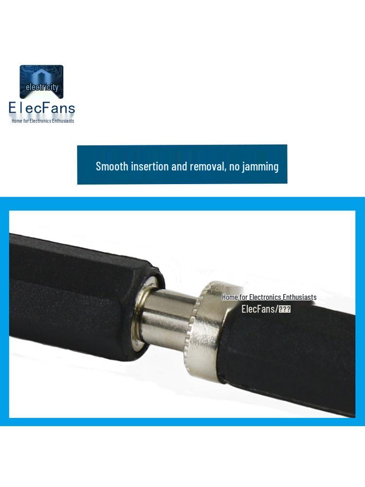 DC 5.5 X 2.5 Plug To 3.5MM Male and 2.1 Round Female Socket Wire Connector