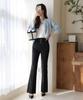 Ppaeppae Secret Banding Stretch Bootcut Black Slacks