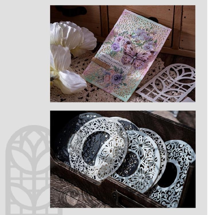 20 Sheets Scrapbooking Decoration Paper for Scrapbook Journal Planner Album Aesthetic Background Paper