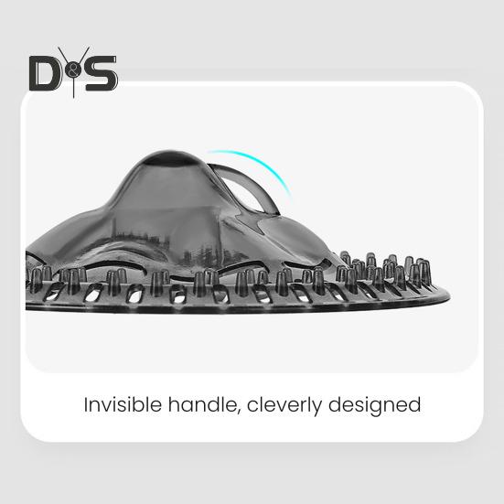 10 Stück Bodenablauf Kunststoff Haarfänger Netzabdeckungen Einfache Installation Duschablaufabdeckung Heimwartungswerkzeug