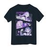 Boys Girls Round Neck Casual Printed Short-sleeved T-shirt Top