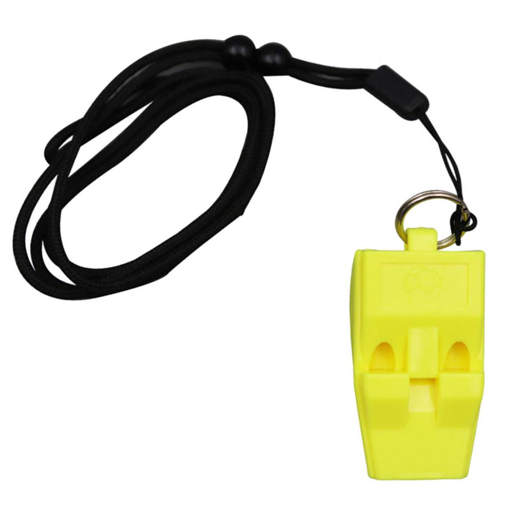 1Pc Colored Referee Whistle Loud Crisp Sound Football Whistle High Decibel Basketball Soccer Training Whistle Sports Supplies
