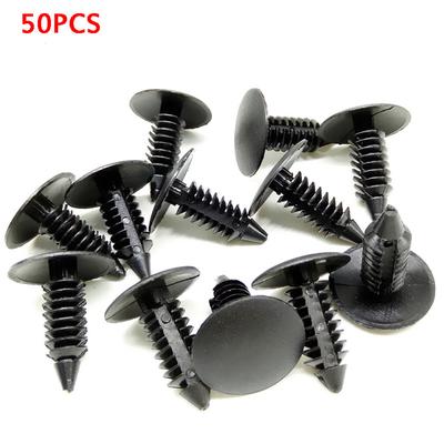 50 stuks universele kunststof klinknagelbevestigingsclips 7,5 mm-6,0 mm gat voor Nissan Honda