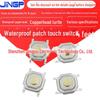 Interruttore touch con testa in rame SMD da 5,2x5,2 mm, impermeabile 4x4x1,5/1,7/2/2,5/4,3/5H, design a quattro gambe