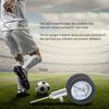 Stainless Steel Air Pressure Gauge Barometer Tool for Basketball Football Volleyball