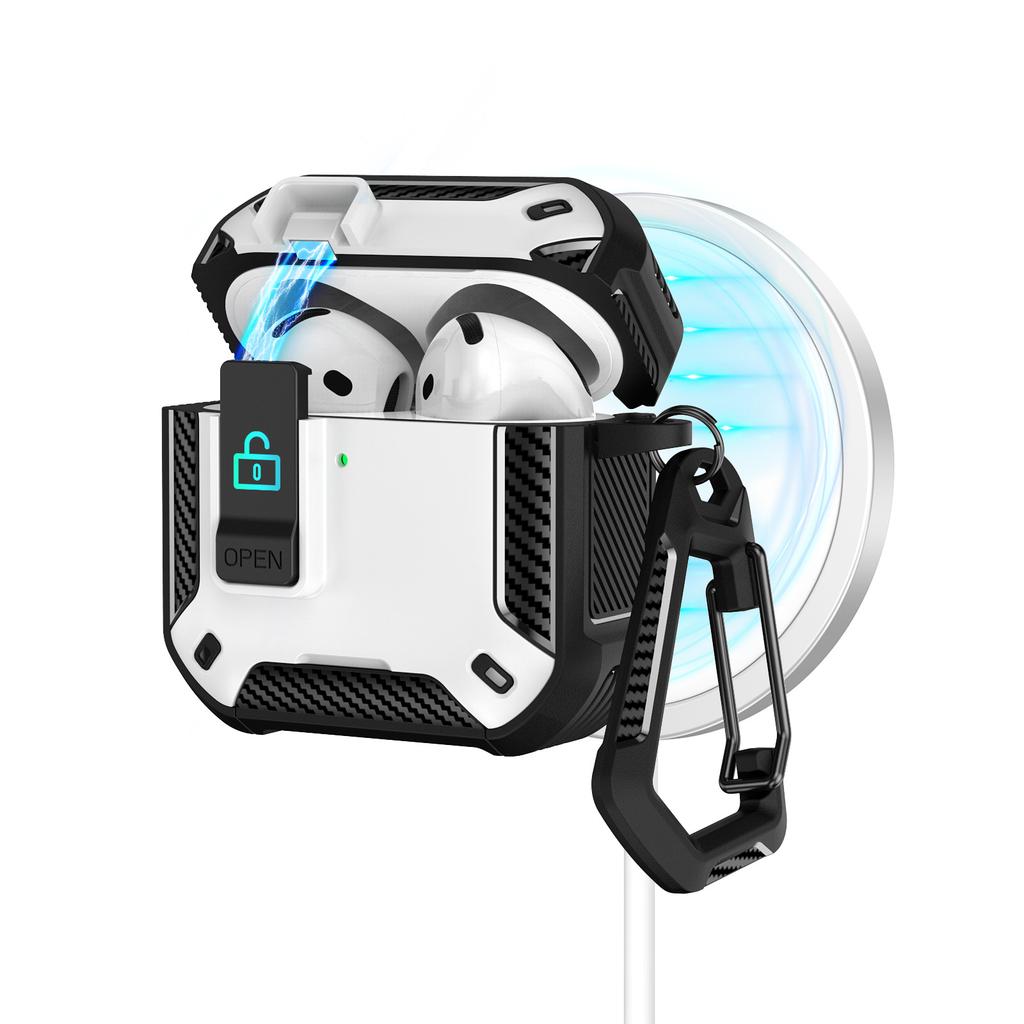 Two-color AirPods 1 Protective Case Pro1 Earphone Case Protective Case Apple Wireless Bluetooth 1st Generation Earphone Case