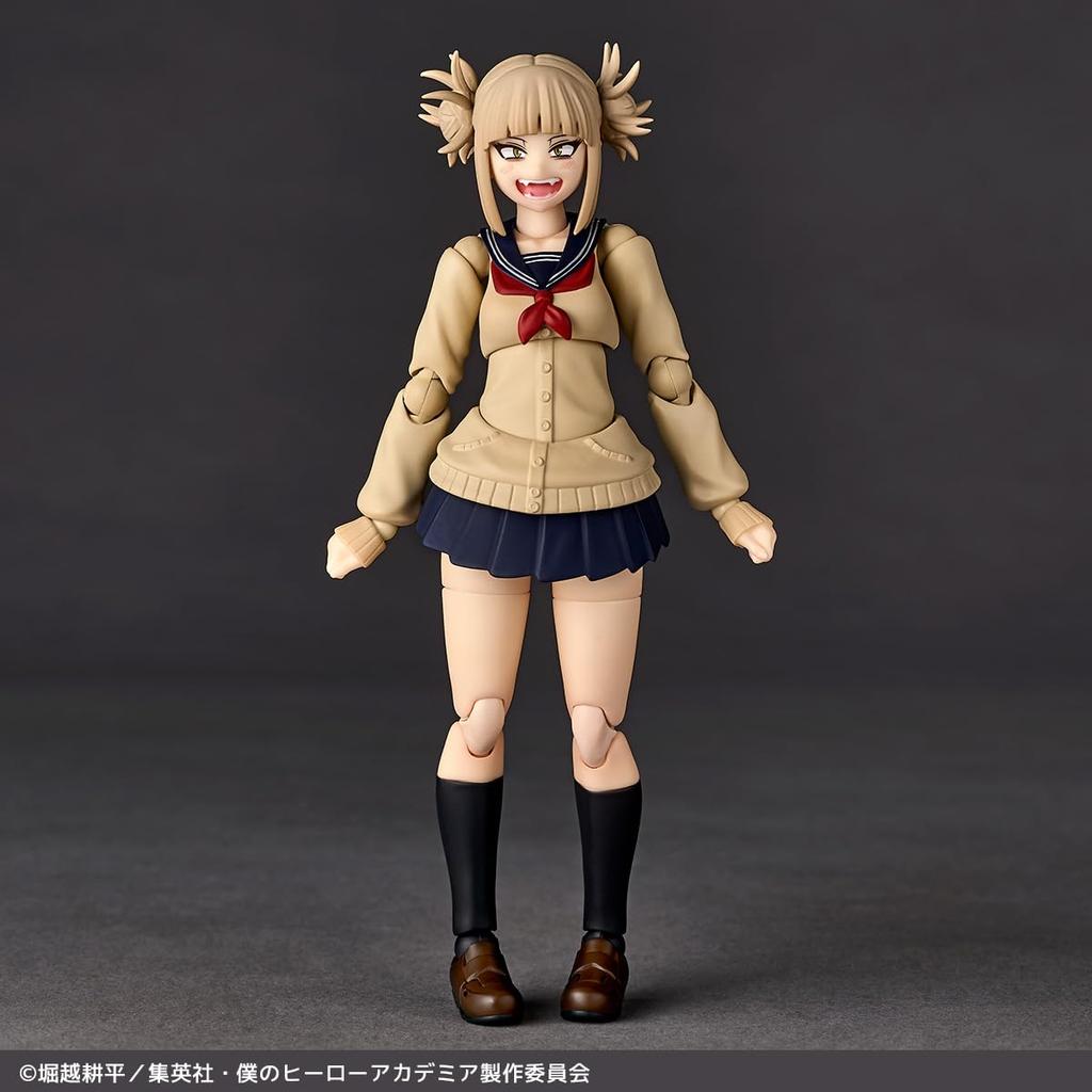 Kaiyodo Revoltech My Hero Academia Toga Approximately 130mm Painted and POM Action NR072 Himiko, Tall, Non-scale, PVC, ABS, Figure,
