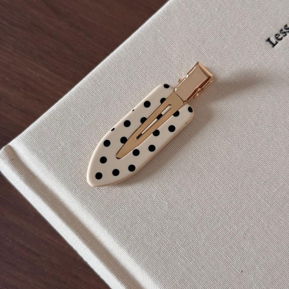 Acetic Acid Acetate Seamless Hairpin Wave Point Cute Barrette Hair Styling Accessories белый