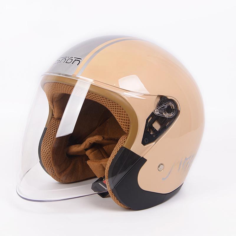 3C Certified Unisex Electric Motorcycle Half Helmet for Adults