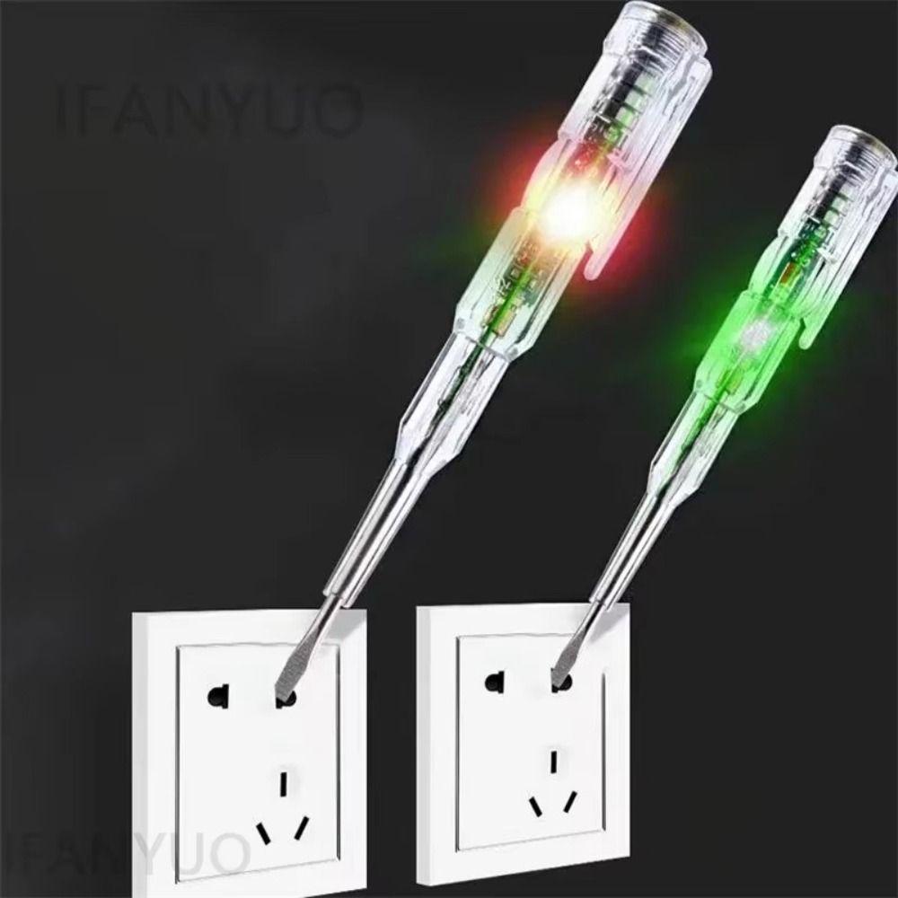 Intelligent Induction Test Pencil With LDE Electrical Screwdriver Indicator Voltage Tester Pen