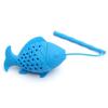 Fun Cartoon Tea Accessories High Quality Fish Shape Tea Strainer Food Grade Silicone Loose-leaf Tea Infuser Filter Diffuser