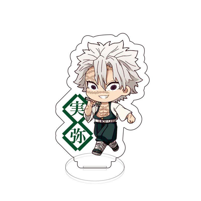 Acrylic Standee Demon Slayer Kamado Tanjiro Agatsuma Zenitsu Cartoon Anime Small Stand Acrylic Figure Anime Merchandise 15cm
