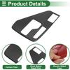 Central Control Gear Shift Panel Trim Cover for Subaru Crosstrek 2024-2025 Gear Shift Control Anti-Scratch Panel Sticker Carbon Fiber Black Half Pack