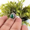 Green Onyx Cab 925 Solid Sterling Silver Ring, Handmade Gemstone Ring Jewelry, Designer Ring Boho Gift For Her