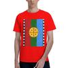 Bandera Mapuche Mapuche Flag Indigenous People from Chile Men TShirt Plus Size T Shirts Mens Crew Neck Cotton Tees Short Male