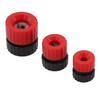 Drill Bit Accessory For Woodworking Adjustable Drill Stop 3-13mm Size Range Easy To Install Red And Black Color