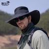 9251 summer outdoor mountaineering fishing hat men's eaves sunshade sun protection hat breathable versatile bucket hat